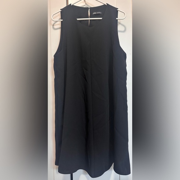 Zara Black Sleeveless‎ Sheath Dress size XXL - Picture 2 of 6